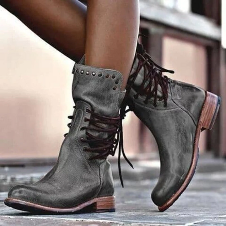 ARUNA | Botas de tacón de diseño
