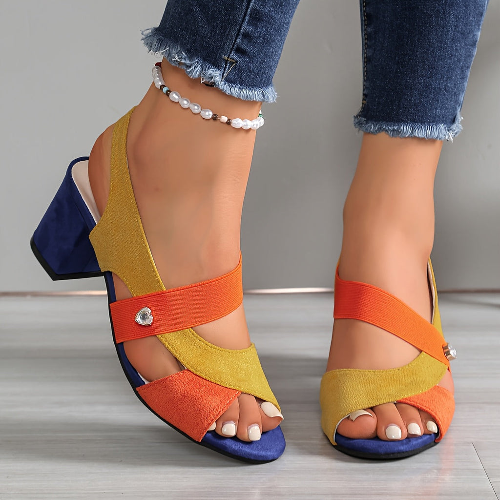 Linda™ | Tacones de bloque ortopédicos