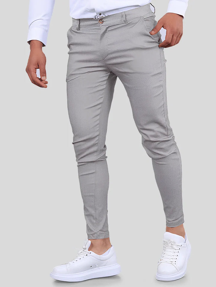Noa Stretch Pantalón - Gris claro
