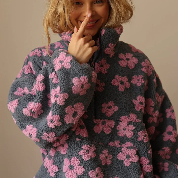 FLORENCIA™║Suéter estampado de flores