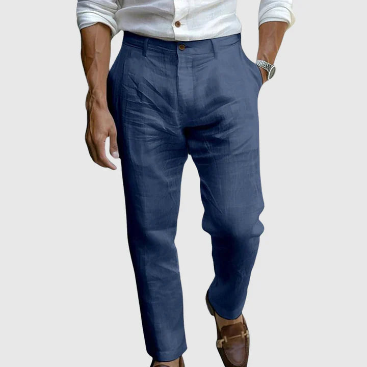 Lucca™ | Pantalón de lino premium de corte moderno
