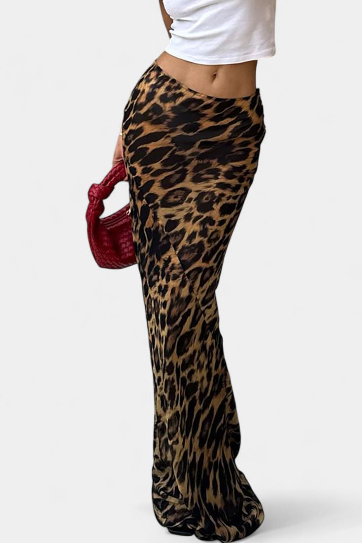 FALDA LARGA ANIMAL PRINT