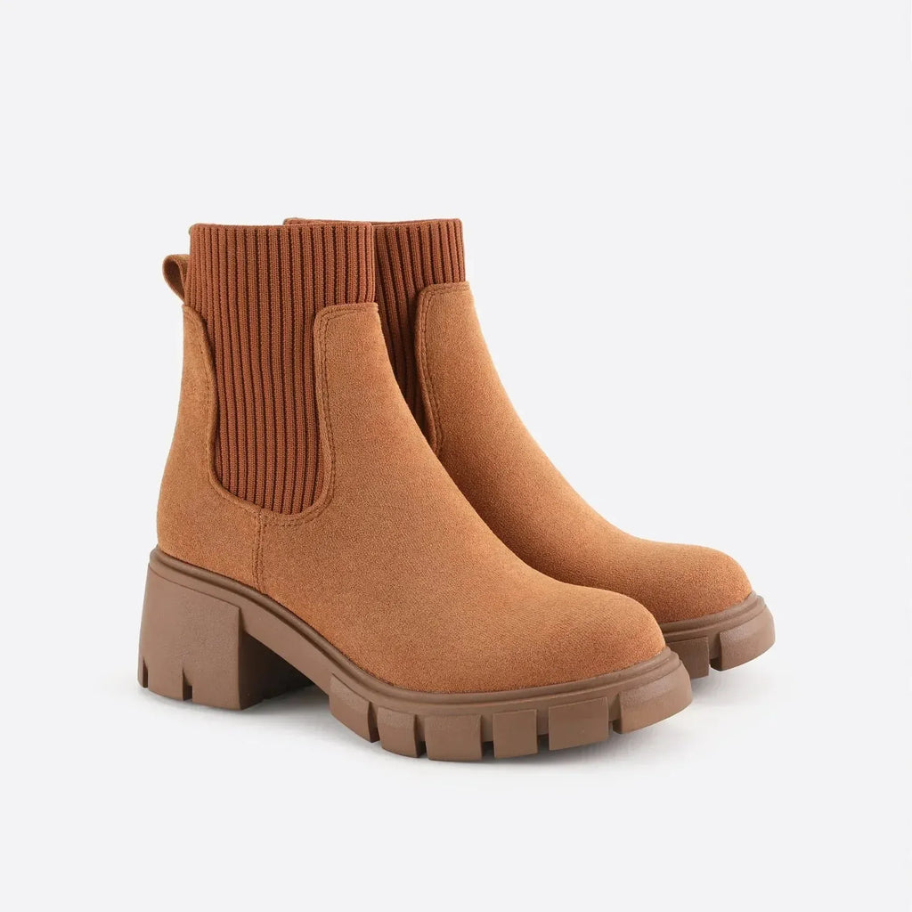 Boreal™ | Botas chelsea de caña baja con forro cálido y acabado premium