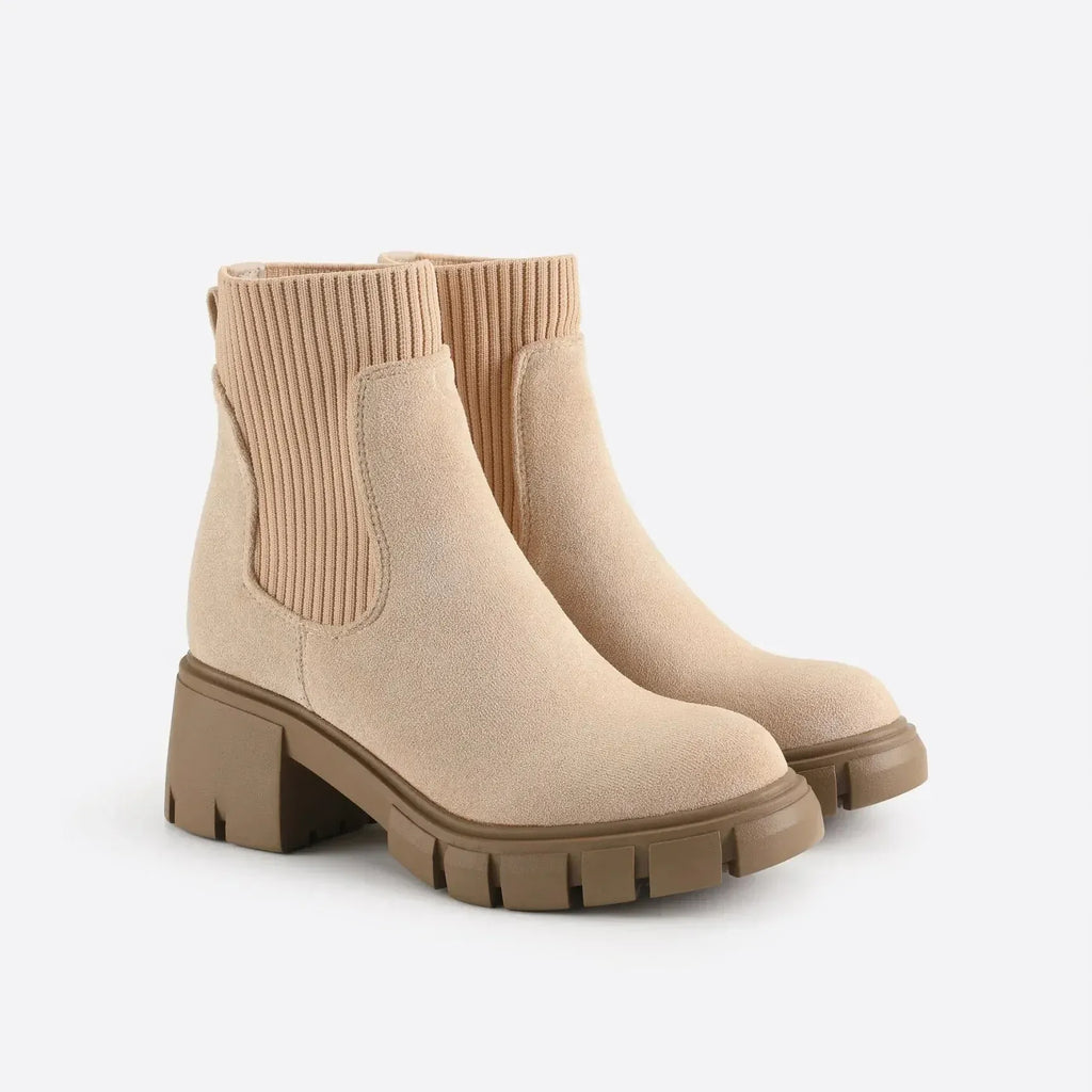 Boreal™ | Botas chelsea de caña baja con forro cálido y acabado premium