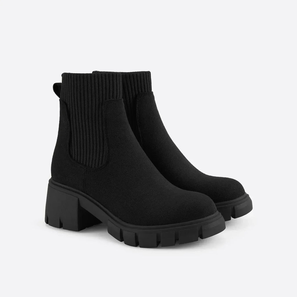 Boreal™ | Botas chelsea de caña baja con forro cálido y acabado premium