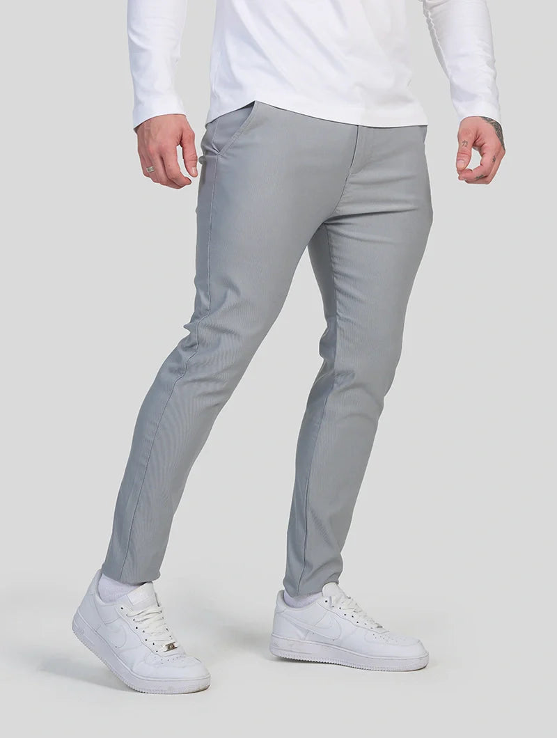 Noa Stretch Pantalón - Gris claro