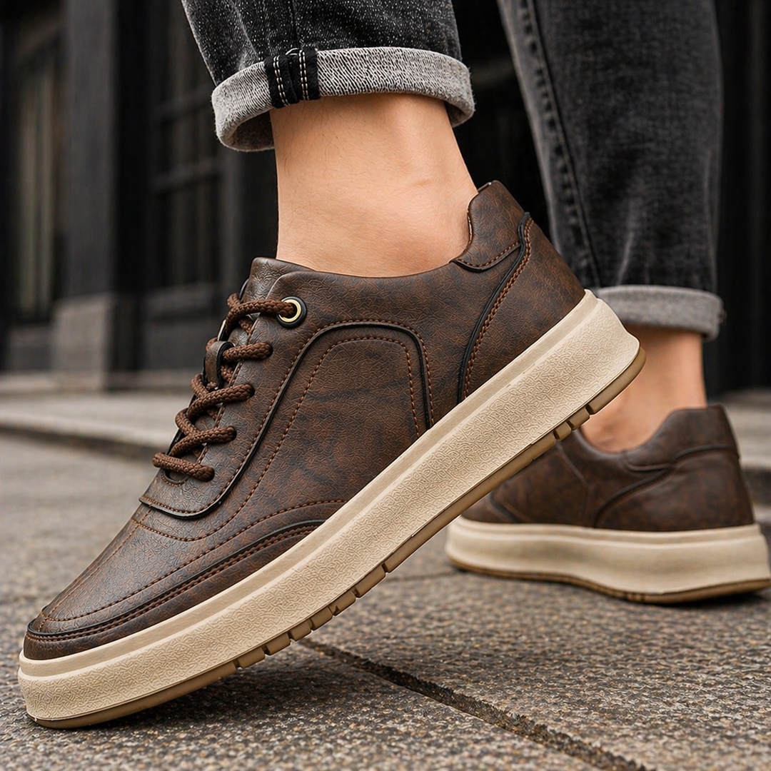 Declan Leather Sneakers