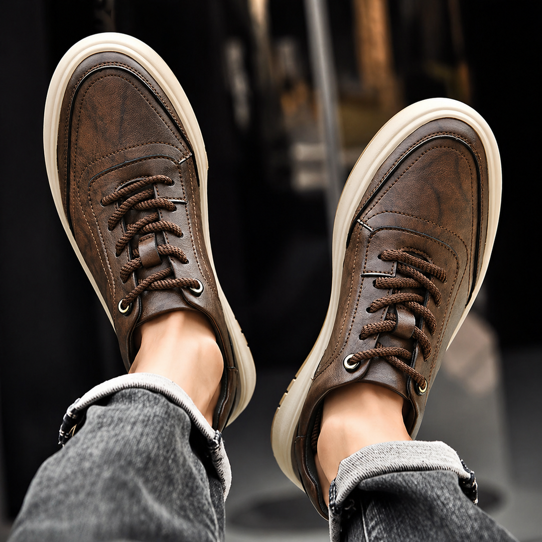 Declan Leather Sneakers
