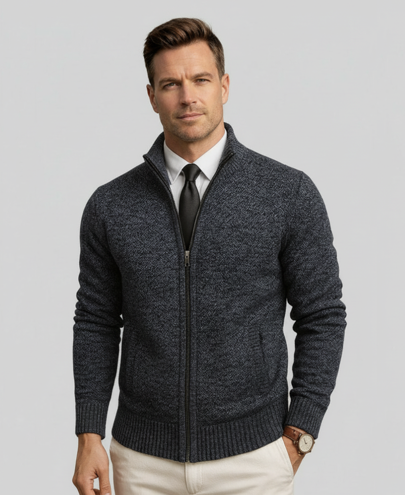 LUCIAN™║Suéter con forro de lana merina