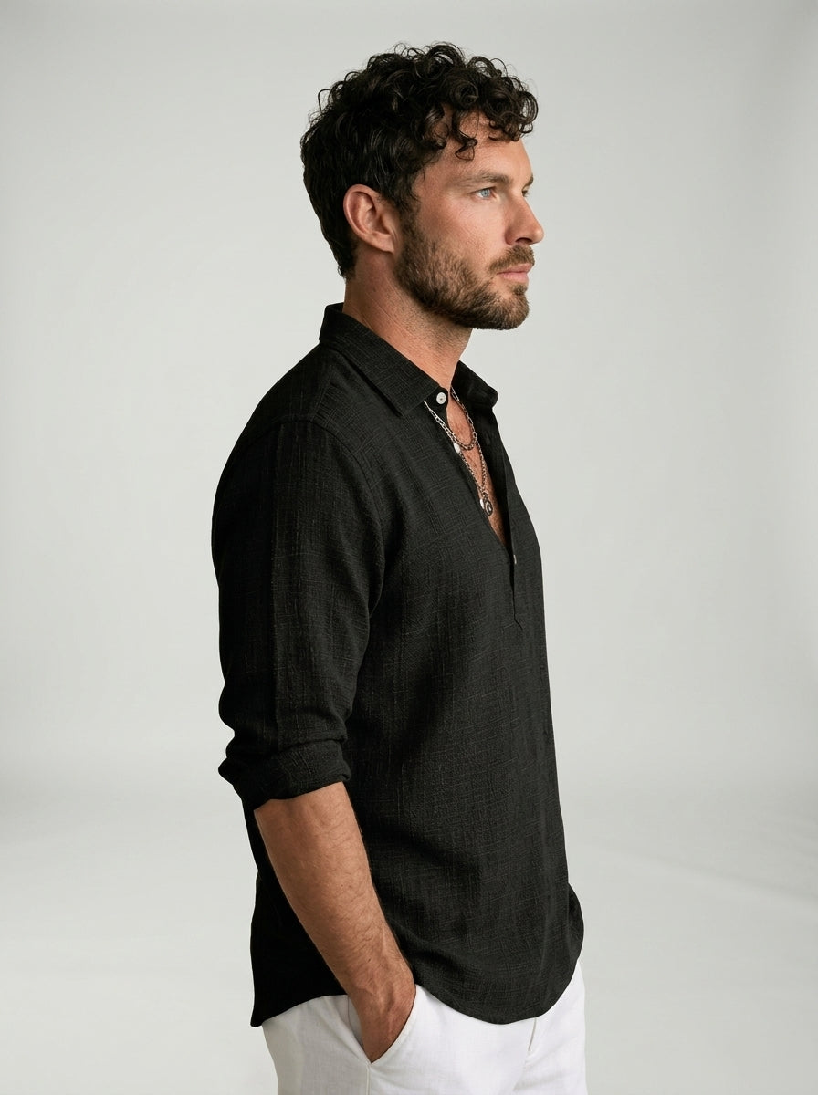 Camisa Lino Atelier