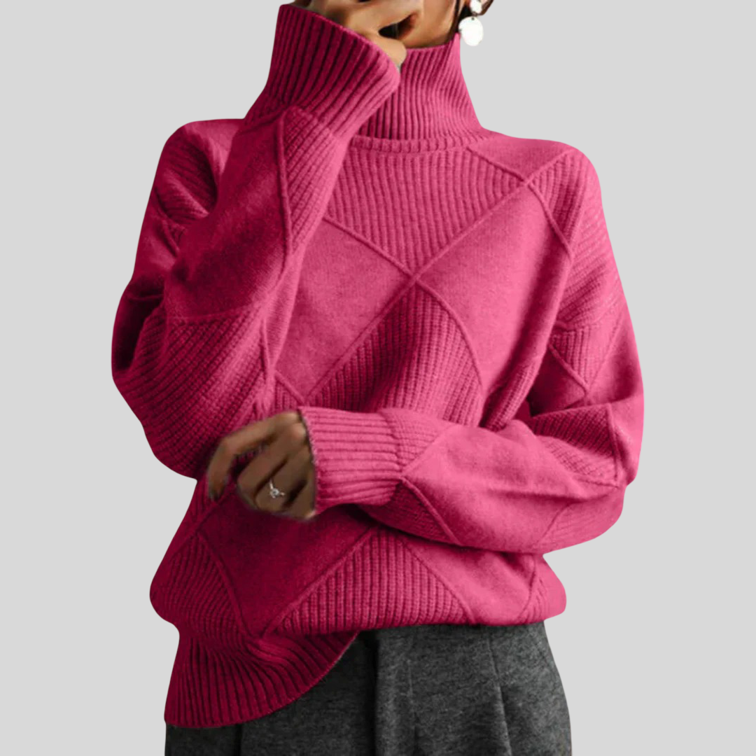 LAUREN™║Suéter de cuello alto