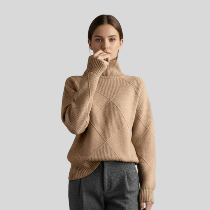 LAUREN™║Suéter de cuello alto