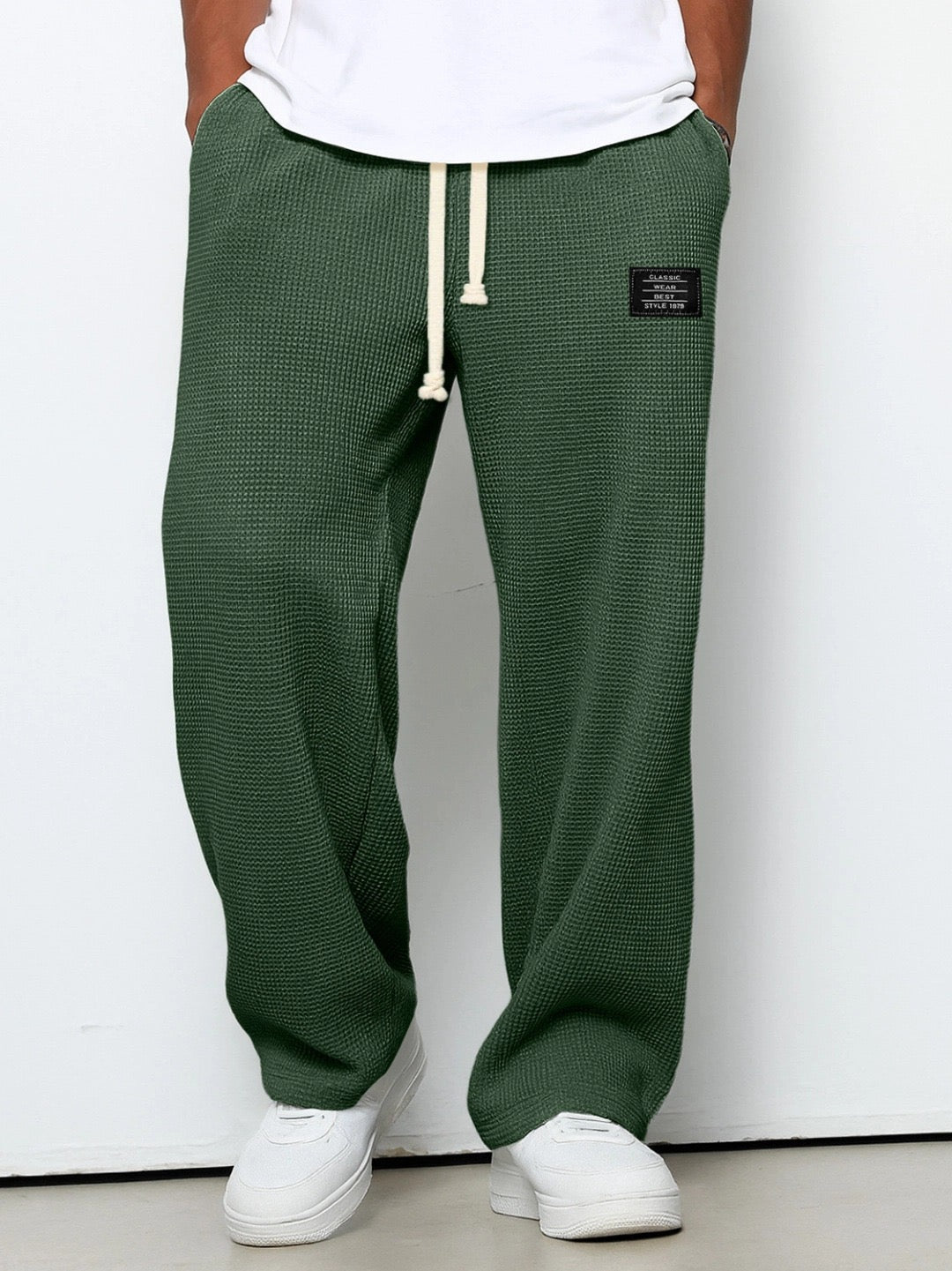 Bellini™ | Pantalón relaxed de algodón con cintura ajustable