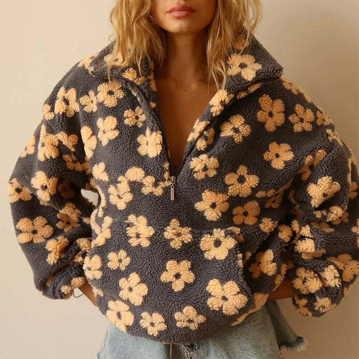 FLORENCIA™║Suéter estampado de flores