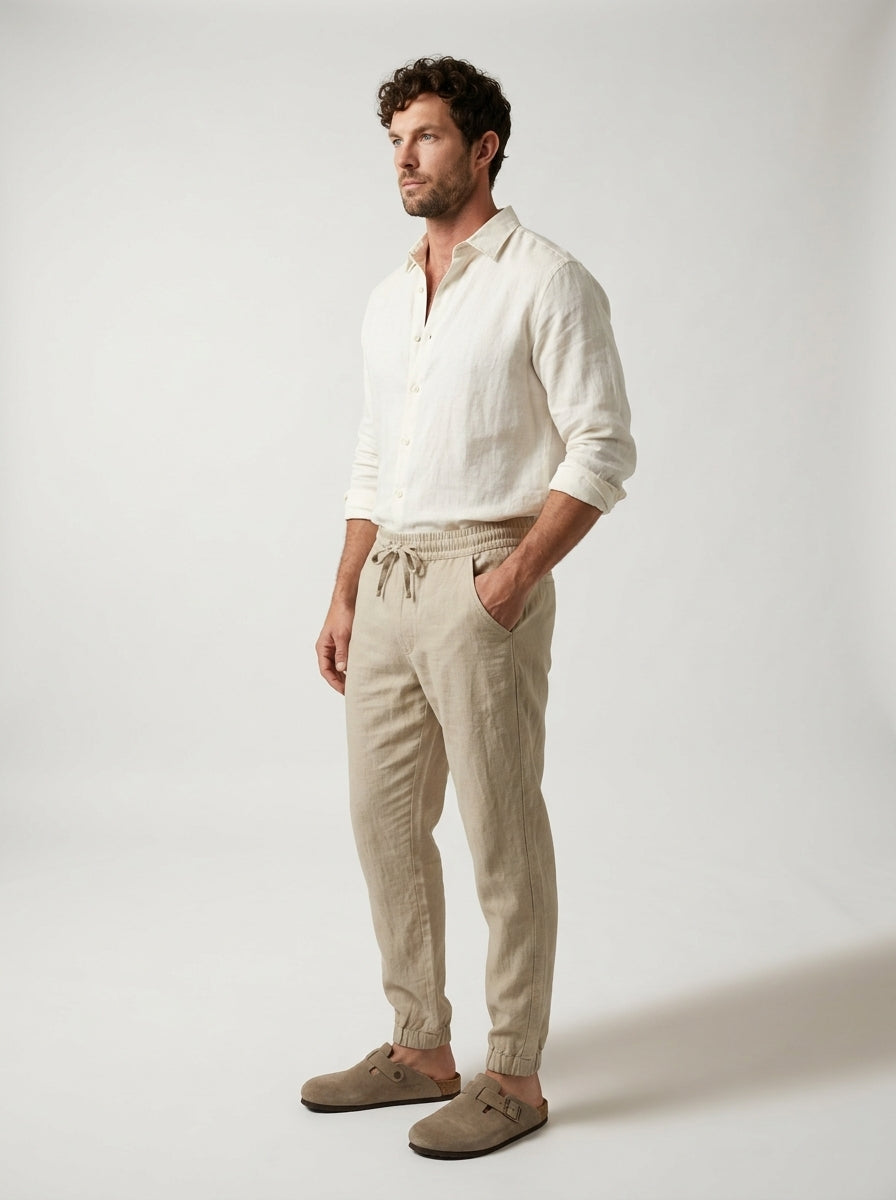 Pantalones de Lino