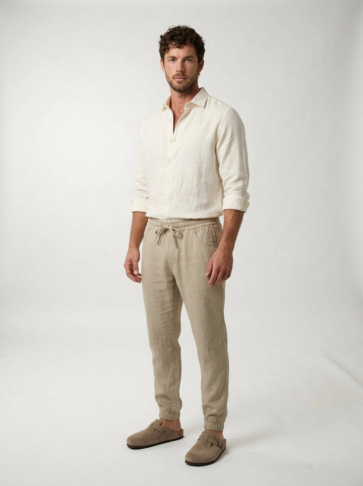 Pantalones de Lino