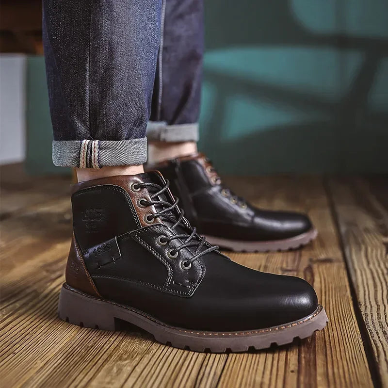 Kennedy | Botines de cuero sintético