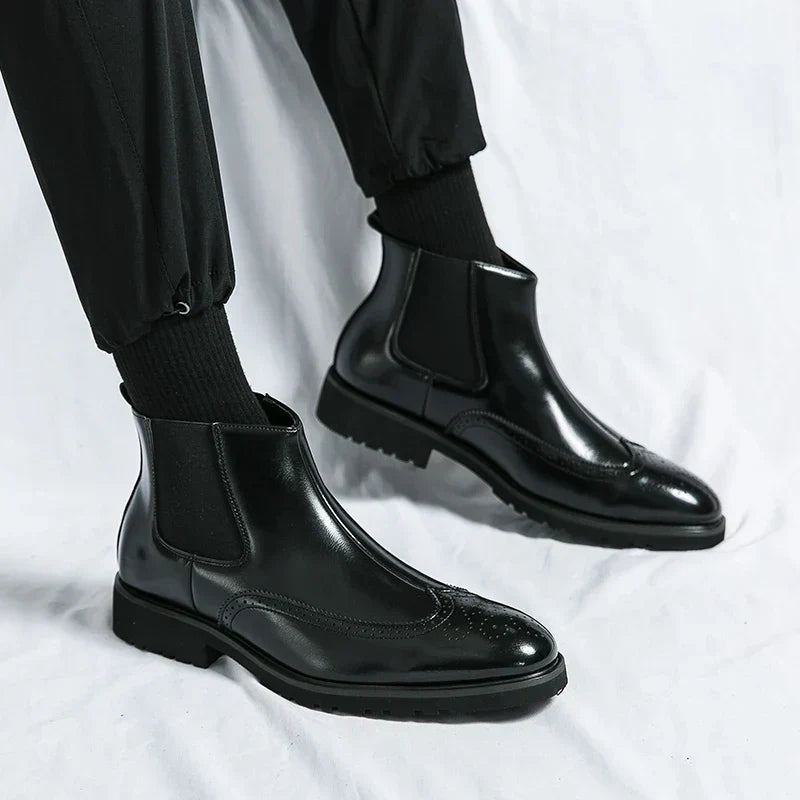Dwight | Botas Chelsea de piel sintética