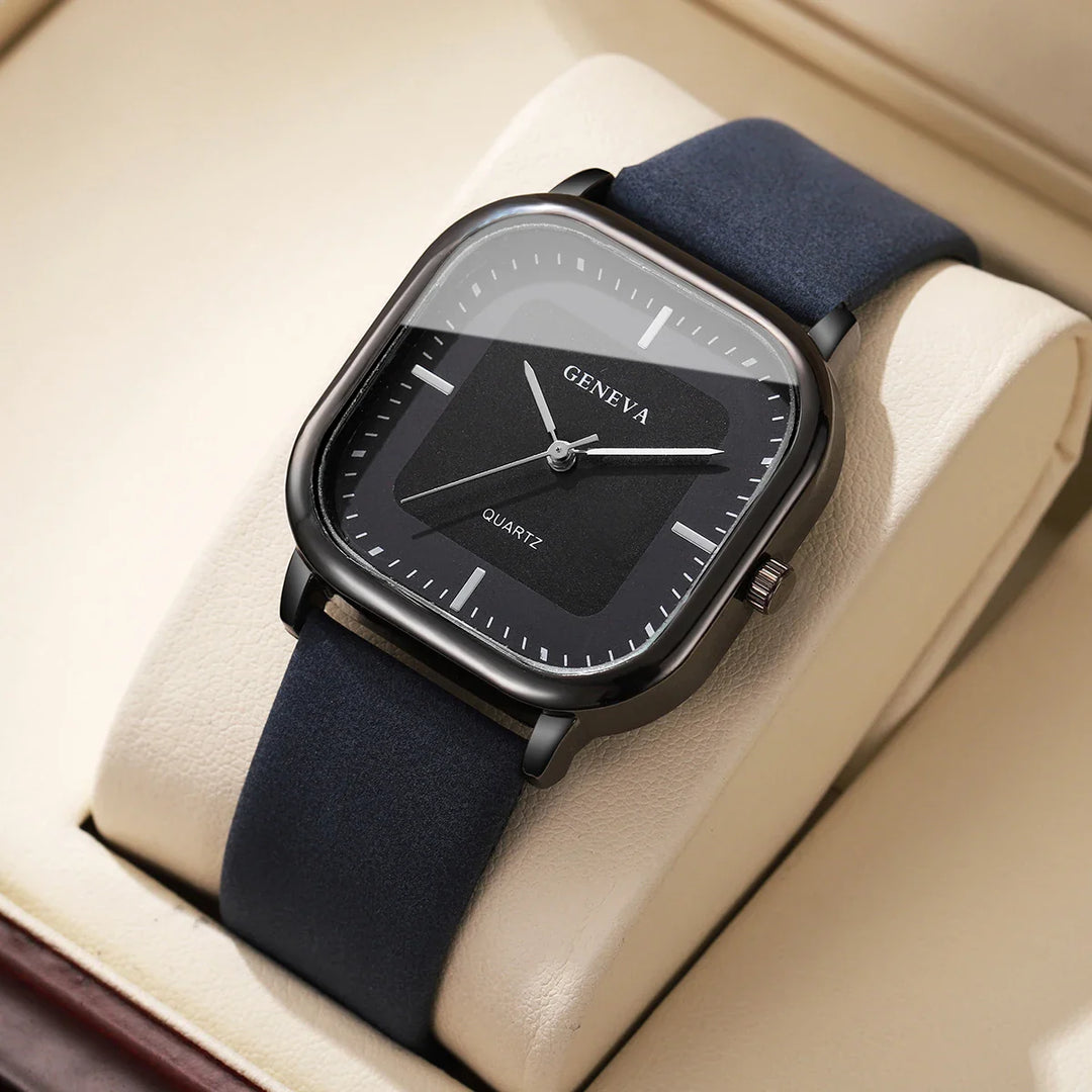 Geneva – Reloj de Esfera Cuadrada