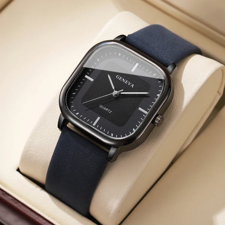 Geneva – Reloj de Esfera Cuadrada