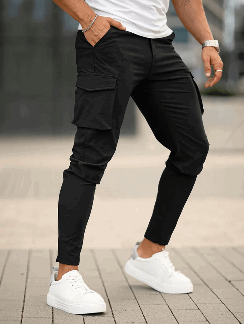 Franco Cargo Pants - Black