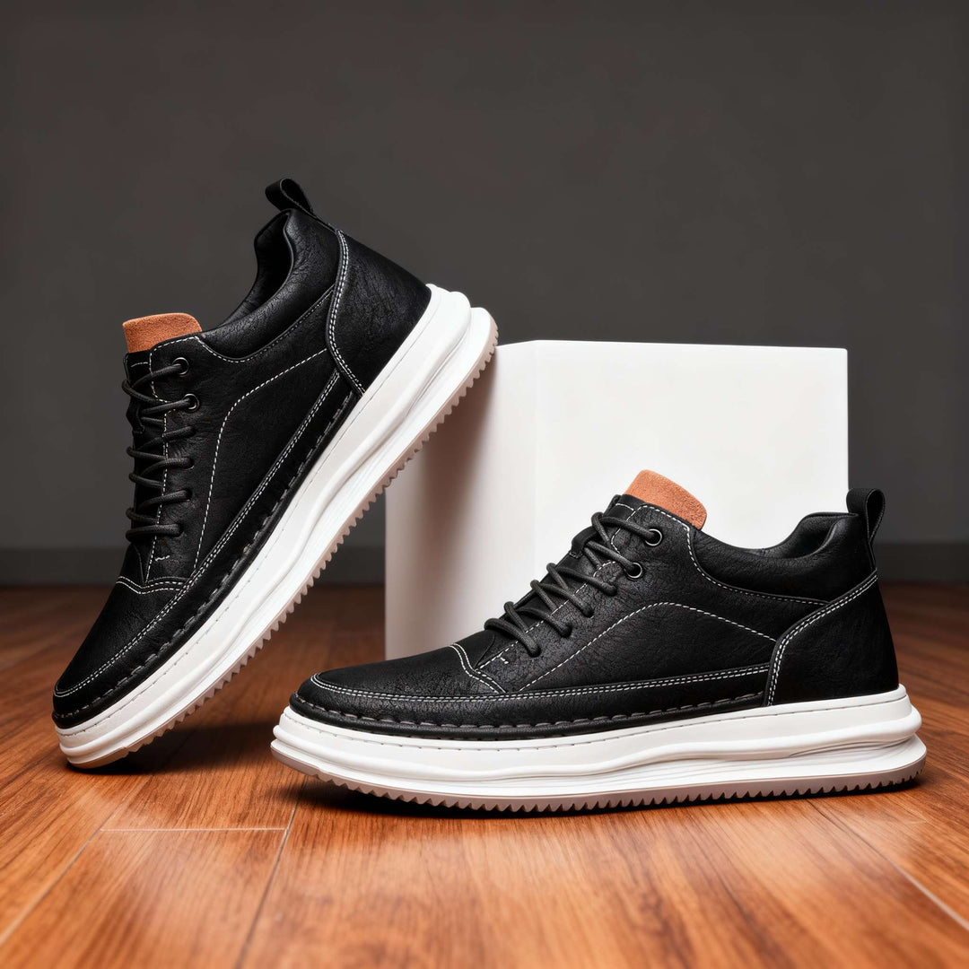 Roberto | Zapatillas de cuero sintético