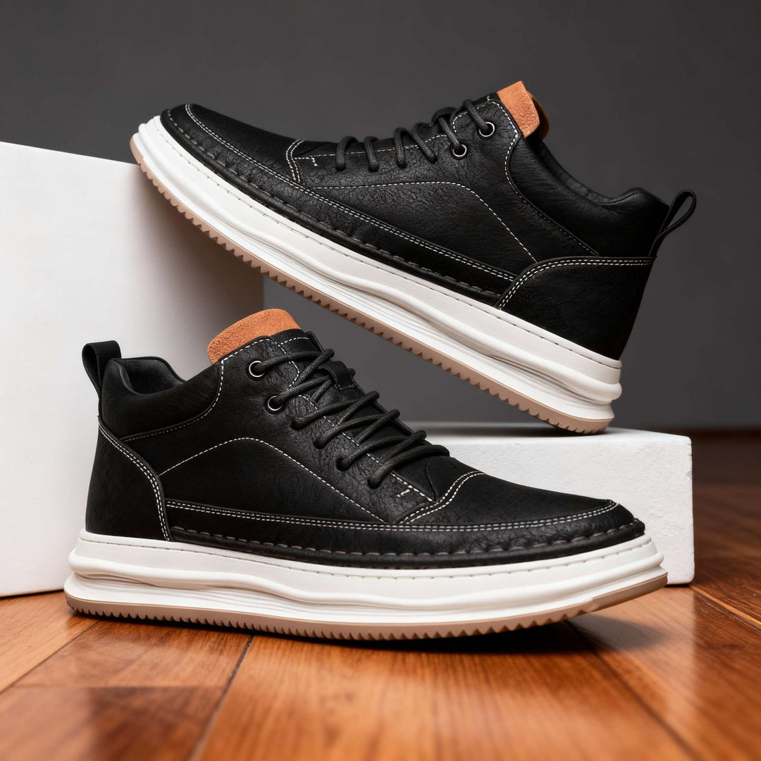 Roberto | Zapatillas de cuero sintético