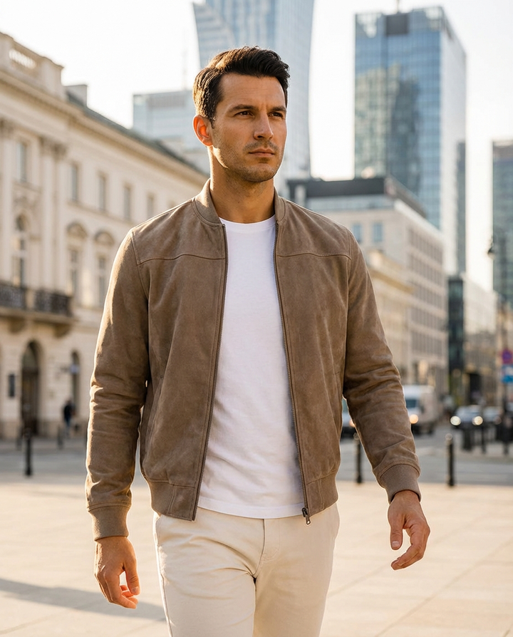 Adrian | Chaqueta bomber estilo moderno